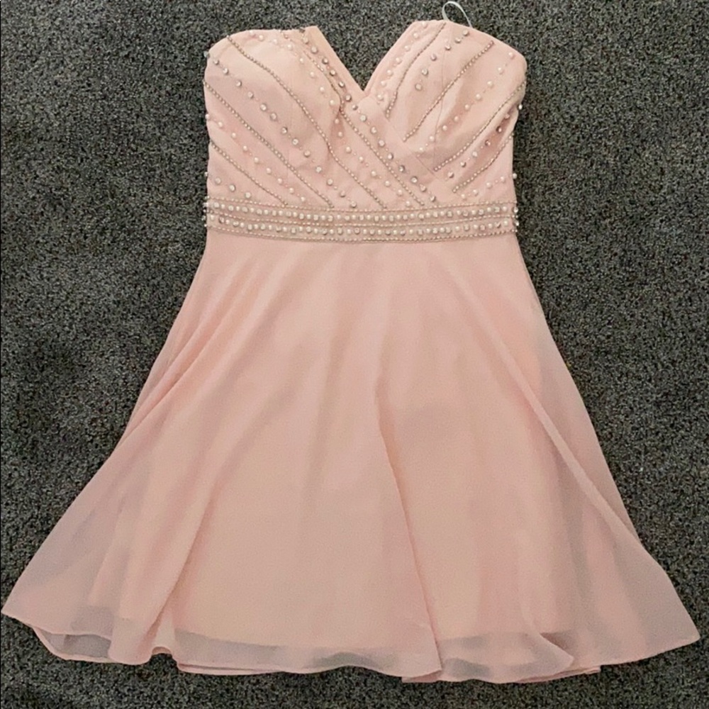 Minuet Strapless Dress